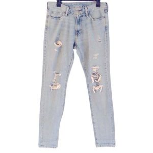 Abercrombie & Fitch Felix super slim distressed jeans 31 32